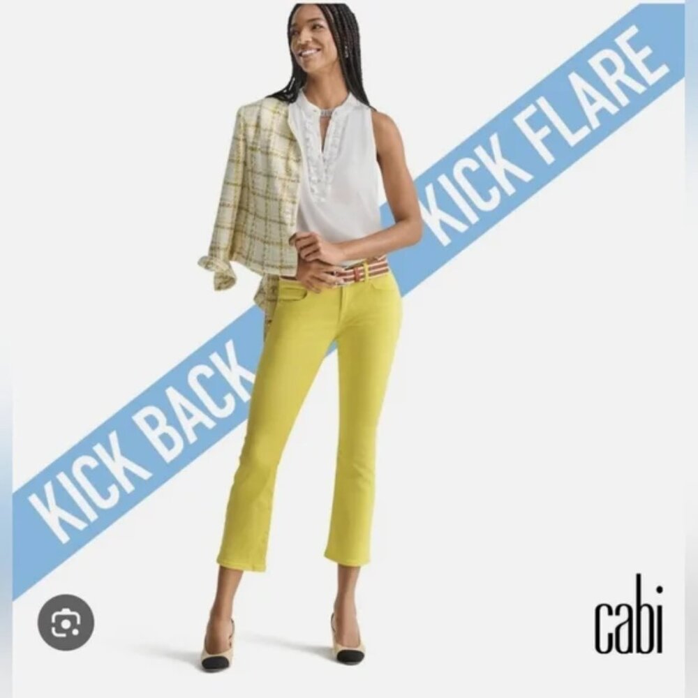 NWT | 6286 Cabi Kick Back Kick Flare